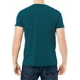 thumbnail image 2 of X RAY JEANS Mens Basic Henley Neck Short Sleeve T-Shirt, Teal, M, 2 of 3