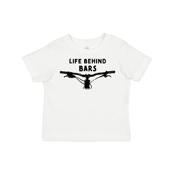 Inktastic Life Behind Bars Mountain Bike Boys or Girls Toddler T-Shirt