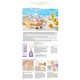 thumbnail image 4 of Frosted Glass Reed Diffuser Sets - Rose & Tea Leaves 6.76oz Diffuser with Sticks Home Fragrance Essential Oil Reed Diffuser for Bedroom Bathroom Shelf, 4 of 4
