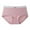 Pink, variant on Xucatan 3 Pcs Ladies Underwear Panties Ice Silk Comfort Underwear, Women's Mid Waist Panties, Seamless Breathable Fit