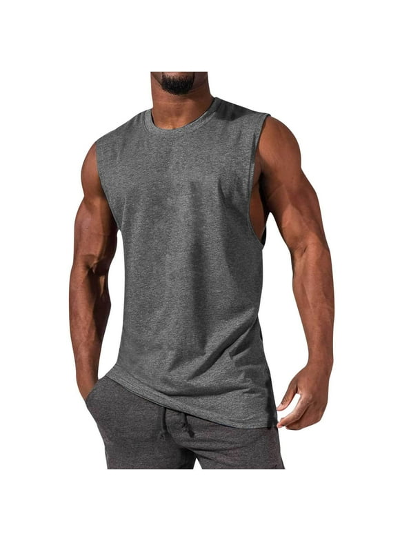 Mens Sleeveless V Neck Undershirt