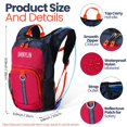 thumbnail image 2 of Mochila de Hidratación para Niños Shinylin con Bolsa de Agua de 1.5L Roja, 2 of 6