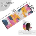 thumbnail image 5 of Yayeee Runner Rug for Bedroom 2'x6' Machine Washable Hallway Non Slip Mat, Art Geometric, 5 of 8