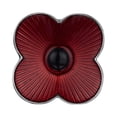 thumbnail image 1 of Broches de flores de amapola con clip de metal, solapa de flor de amapola roja para el día del recuerdo (B), 1 of 4