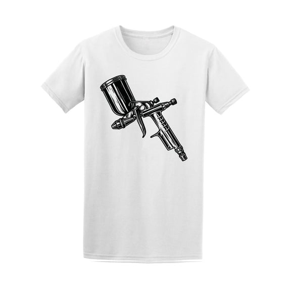 Metal Spray Gun Tee Men's -Image by Shutterstock