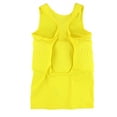 thumbnail image 2 of Adidas Mens Performance Compression Tank Top, Yellow, Large, 2 of 2