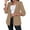 Khaki, variant on Womens Long Sleeve Blazer Business Casual Open Front Work Office Suit Jackets White S