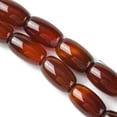thumbnail image 2 of 1strand Oval Carnelian Beads Strands Dyed & Heated 20x12mm Hole: 1mm about 19pcs/strand 15.5 inch, 2 of 4