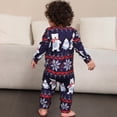 thumbnail image 5 of Christmas Cute Bear Pattern Pajamas Women and Men Cotton-blend Long sleeve Loungewear Family Matching, 5 of 6