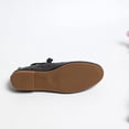 thumbnail image 6 of SuTry Women's Flat Shoes Round Toe Perforated Cut Out Slip On Breathable PU Leather Comfortable Lightweight Casual Office Daily Walking Flats(38), 6 of 9