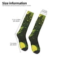 thumbnail image 2 of Gaeub Screaming Horror Art Printed Design Socks Stretchy High Tube Socks for Men Women Teens , Softball Soccer Socks for Hiking, Sport, 2 of 6