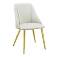 thumbnail image 4 of Silla auxiliar Simple Relax ACME, juego de 2 patas de metal blanco, 4 of 7