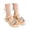 White, variant on Little Girls Summer Glitter Gladiator Sandals Rhinestone Open Toe Strappy Dress Flats Sandals Wedding Party Shoes for Toddler Little Kid Big Kid