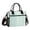 Light Green Vertical Stripes, variant on Iauyy Insulated Thermal Lunch Tote Bag for Women - S/M Sizes Portable Picnic Work Bag ,Horizontal Stripe Pattern