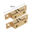 thumbnail image 2 of Loquet à Double Bille pour Porte, Verrou à Ressort à Bille pour Meuble, Armoire, Porte de Garde-Robe 40/50/60 mm Réglable, Facile à Utiliser, 2 of 6