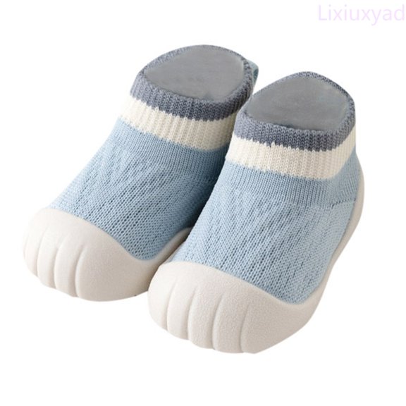 Lixiuxyad Baby Girl Shoes Rubber Sole Non Indoor Slipper Girls First Walking Floor Shoes With Cute Bows Baby Shoes Breathable Sneakers Sizes 8(Little Kid 2-2.5 Years)