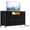 White, variant on Ourlova 8 Dresser TV Stand with Power Outlet & LED for 55'' TV, Long Dresser for Bedroom with 8 Deep Drawers, Wide Console Table for Storage in Closet, Living Room, Entryway, Wood Top