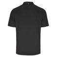 thumbnail image 3 of Men's Cutter & Buck Black Miami Hurricanes Big & Tall Forge Eco Stretch Recycled Polo, 3 of 3