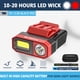 thumbnail image 3 of Luces LED Con Clip para Linterna para Sombrero para Pescar Acampar Manual (rojo), 3 of 8