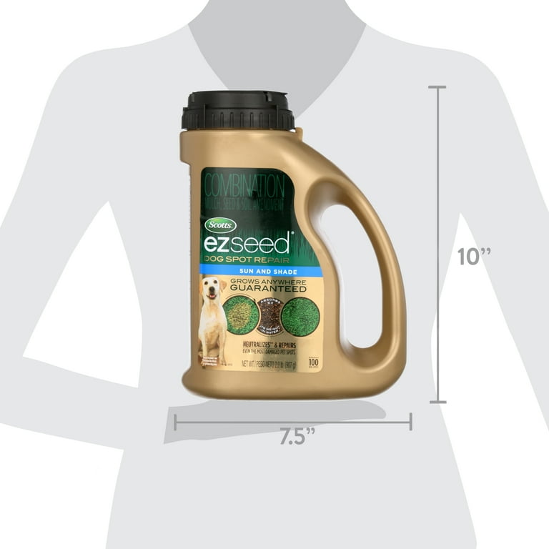 Free Shipping! Scotts EZ Seed Dog Spot Repair Sun and Shade 2 lbs