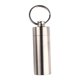 thumbnail image 2 of Mini pastillero contenedor de acero inoxidable portátil duradero caja de almacenamiento fácil de llevar sellado llavero caso impermeable para acampar A Yinane Estuche para llavero, 2 of 8