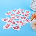 thumbnail image 3 of Insignia en forma de corazón de esponja para fiesta, accesorios de broche nupcial, decoración de boda (blanco), 3 of 8