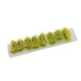 thumbnail image 4 of KLKCMS Miniature Flower Vegetation Groups Military Model Stage DIY Material Yellow, 4 of 9