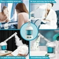 thumbnail image 2 of Facial Steamer - DENFANY Nano Ionic Face Steamer with Extendable 360Â° Rotating Arm - Portable Facial Steamer for Personal Care at Home or Salon (Blue), 2 of 6