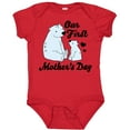 thumbnail image 3 of Inktastic Our First Mothers Day with Polar Bears Boys or Girls Baby Bodysuit, 3 of 5