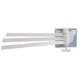 thumbnail image 1 of Bathroom Storage Rack No Punching Rotatable Design Good Load-bearing Wall Mounted Space-saving Hanging Towel Lightweight Multipurpose Punch Free Towel Rack Bathroom Accessories, 1 of 8