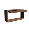 thumbnail image 4 of Noble House Weyburn Modern Fluted Console Table with Drawers, Solid Wood Veneer Sofa Table for Living Room, Walnut, 4 of 9