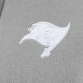 thumbnail image 4 of Women's Antigua  Gray Tampa Bay Buccaneers Figure Half-Zip Sweatshirt, 4 of 4