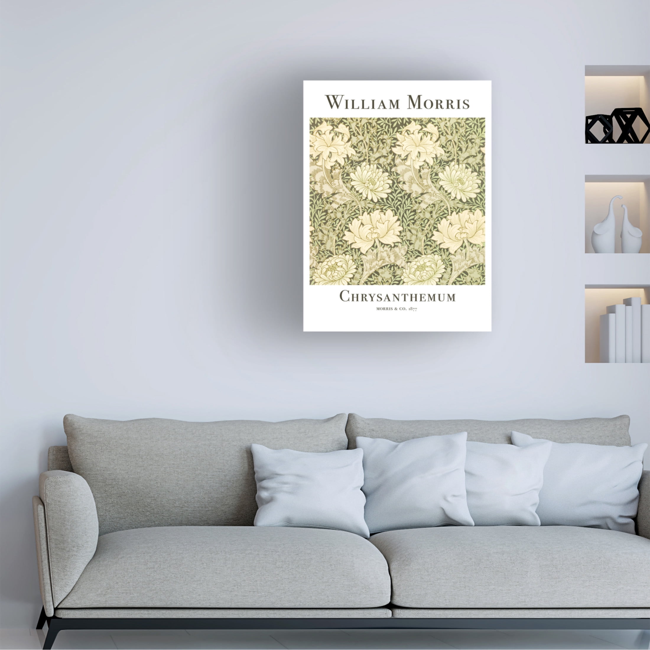 Trademark Fine Art Pictufy Chrysanthemum Canvas Wall Art