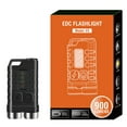 thumbnail image 2 of Riforla New Fluorescent Mini Keychain Light with Side Light Strong Light Flashlight V3 Rechargeable Multifunctional Work Light Flashlight B, 2 of 6