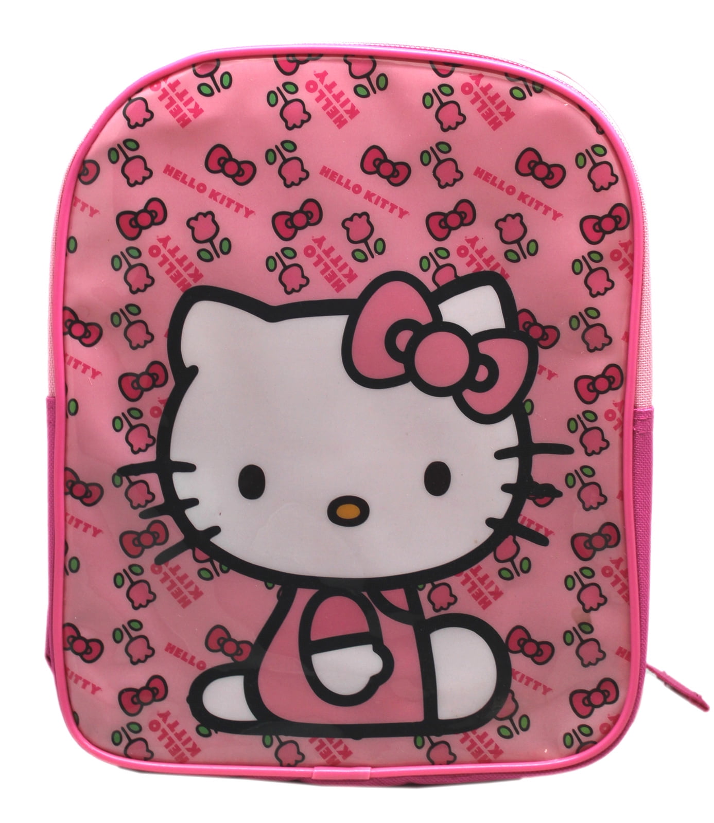 Backpack Hello Kitty Pink Flowers and Bows Pattern Mini Toddler
