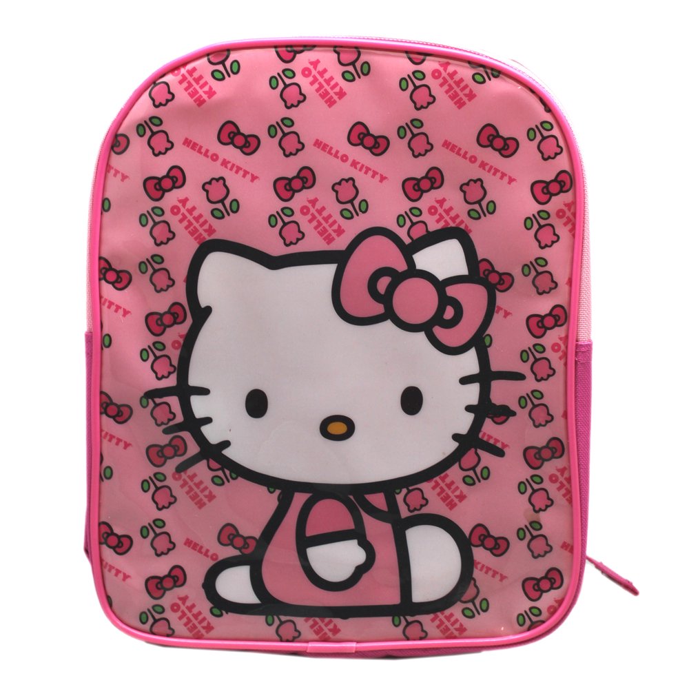 Backpack Hello Kitty Pink Flowers and Bows Pattern Mini Toddler