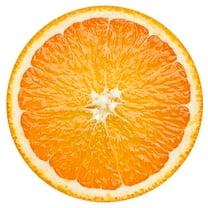 Toyvian Fruit Orange Wall Stickers 3D Round for Room and Closet Decor