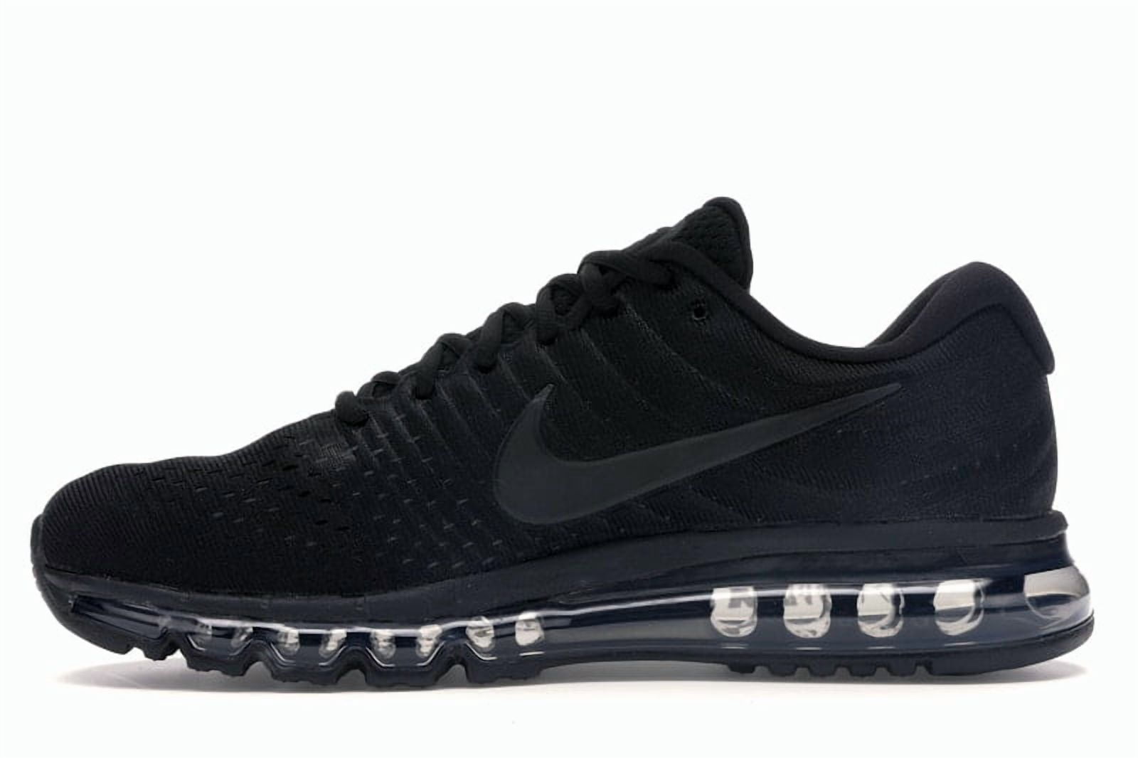 Nike Men's Air Max 2017 Triple Black Running Shoes, from StockX