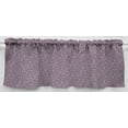 thumbnail image 2 of Crazy for Daisies Curtain Panels by Penny's Needful Things (Set of 2) 36 Inch Long LINED (Lilac), 2 of 4