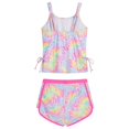 thumbnail image 3 of SHenli Girls Bathing SuitsToddler Swimsuit Girl 3TGirls Two Piece Swimwear Cute Ruffle Tankini and Swim Shorts UPF 50 Sun Swim for Toddler Kids Beach Pool, 3 of 3
