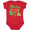 thumbnail image 3 of Inktastic My Oma Loves Me Dinosaur Boys Baby Bodysuit, 3 of 5