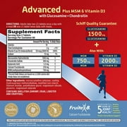 Schiff Move Free Advanced Joint Health with Glucosamine & Chondroitin Tablets, 80Ct - (Pack of 3)