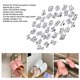 thumbnail image 4 of Abalorios para zapatos duraderos 37 piezas hermosos para niños ANGGREK Otros, 4 of 8