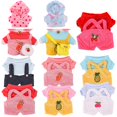 thumbnail image 4 of 2023 T-shirt Rompers 30cm Duck Toy Mini Online Duck Cute Hoodies Clothes Doll Sweater Doll Short Sleeve 8, 4 of 8
