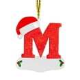 thumbnail image 1 of for Cat 12 Days of Christmas Christmas Snowman Decorations String Beads for Crafts Hanging Paper Decorations Christmas Paternoster Beads Christmas Alphabet Ornaments 26 Alphabet, 1 of 3