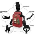 thumbnail image 5 of XYZCANDO Christmas Theme Mini Messenger Crossbody Bag for Teen Girls Cute Single Shoulder Handbag Small Multi-Purpose Cross Body Phone Purse Crossbody Coin Case for Yoga Shop Running, 5 of 7