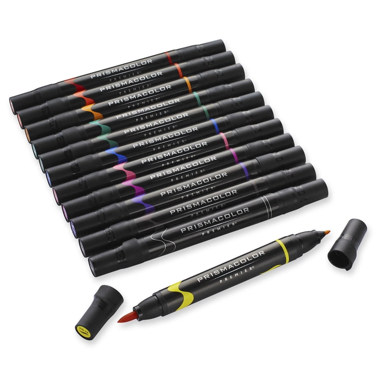 TakasaSupremebottleopeneLanyard 2色セット Prismacolor Premier Dual-Ended Art Markers, Fine and Brush Tip, 72