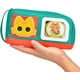 thumbnail image 5 of Estuche de gran capacidad con diseño de gato adorable, bolsa para lápices, papelería, bolígrafos para adolescentes, niñas y niños, con pegatinas mágicas e insignias decorativas, amarillo, 5 of 8