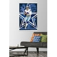 thumbnail image 2 of NFL Dallas Cowboys - Dak Prescott 22 Wall Poster with Magnetic Frame, 22.375" x 34", 2 of 5