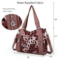 thumbnail image 2 of Angel Kiss Handbags for Womens Top-Handle Hobo Purse Roomy Casual Shoulder Bags PU Tote Satchel Purse for Womens, 2 of 5